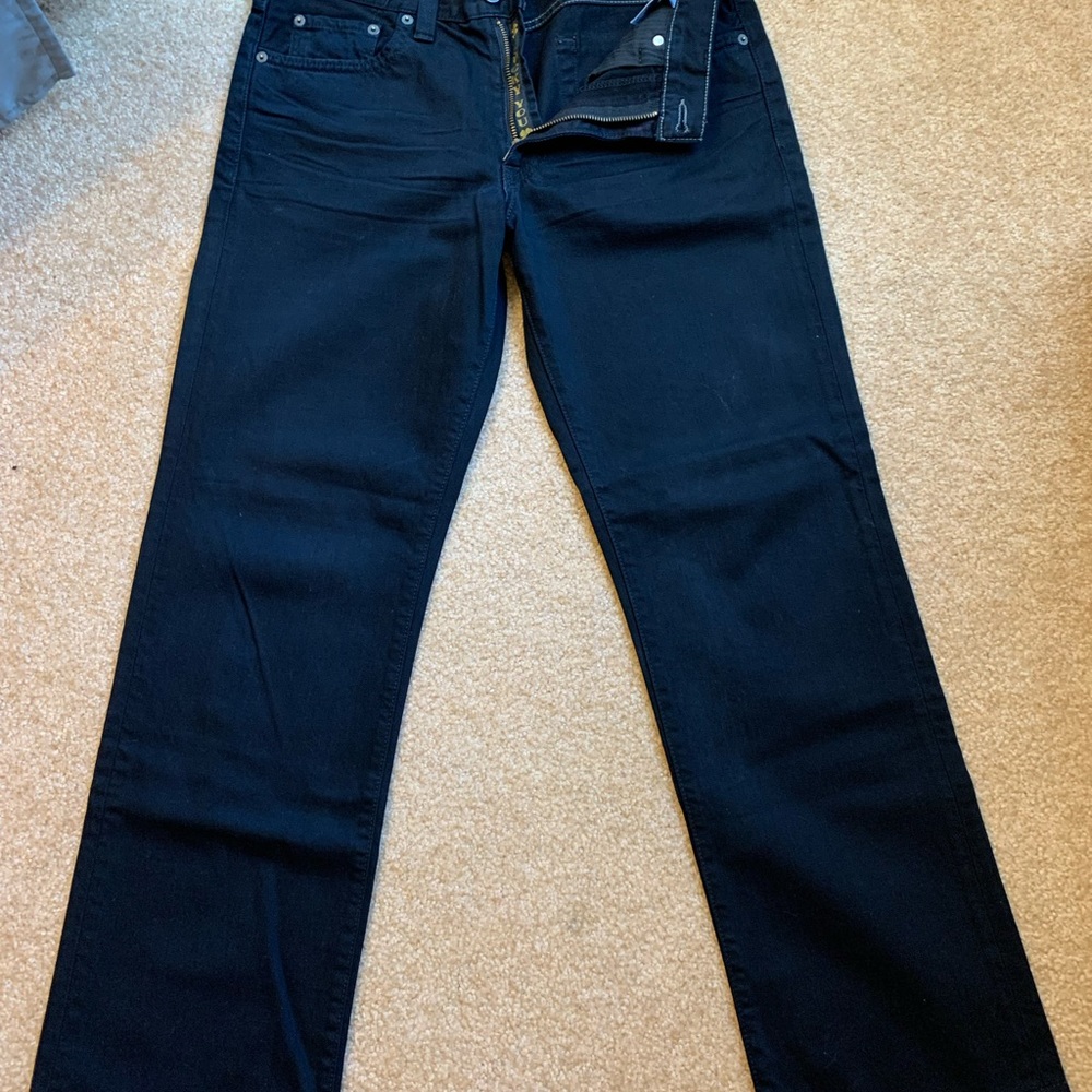 Luck Brand, mens Black jeans